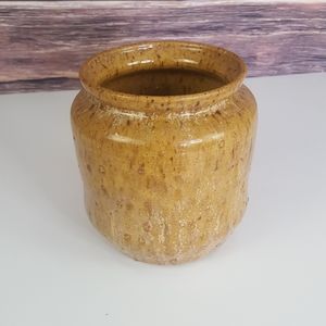 Vintage Signed Handmade Pottery Stoneware Vase